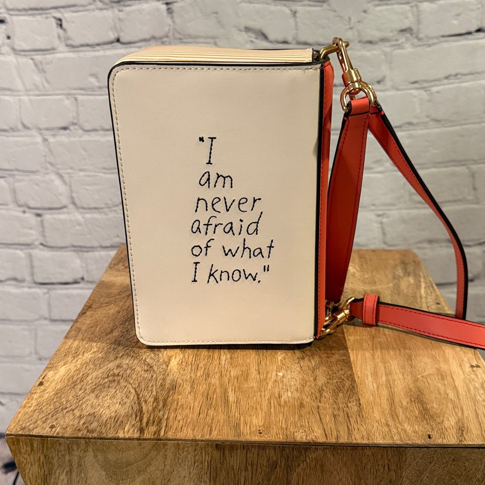 Kate Spade Storyteller Black Beauty 3d Book Crossbody - Picture 4 of 6
